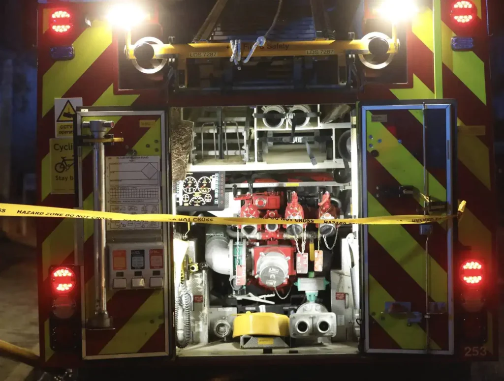 Blazing Roof Fire in Isleworth Roof Sparks Massive Firefighter Response – No Injuries Reported
