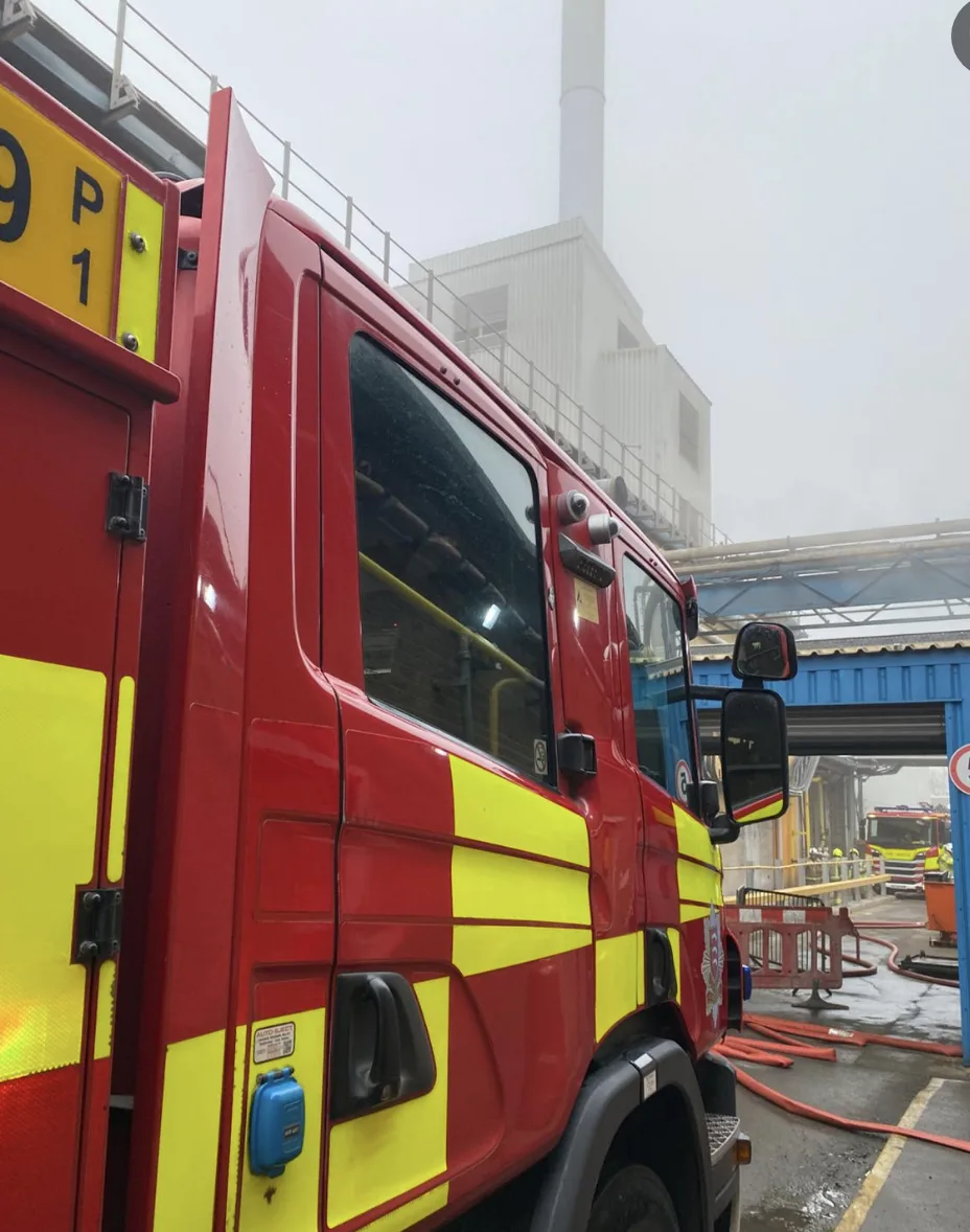 Massive Molten Glass Leak Sparks Fire Emergency in Harlow