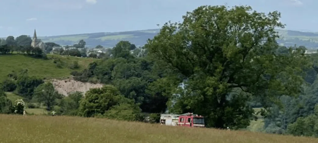 UPDATED: Emergency services are at the scene of an incident off Bentham Road near Burton in Lonsdale, where a helicopter has crashed into…