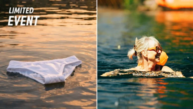 Commuters Take the Plunge: Brits Go Nude for Open-Water Swim at Popular Lake Near Bluewater