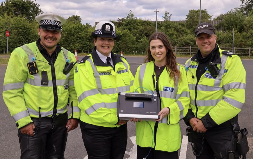 Hampshire Police Launch World-First NOS Analysers to Tackle Laughing Gas Driving