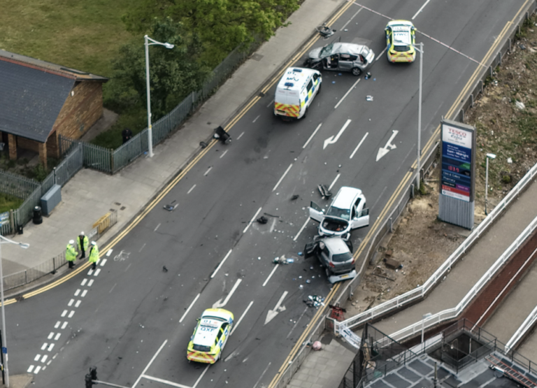 Twelve Injured, Six Seriously, After Police Chase Ends In Crash Near Tesco Goodmayes