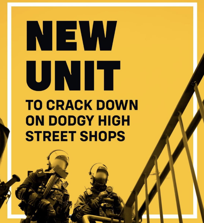 £30m Police Operation Targets Organised Crime in Retail Outlets