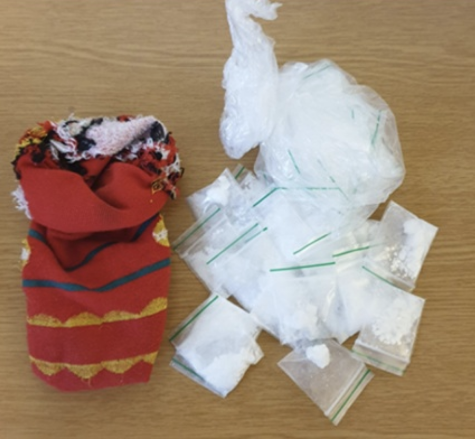 Two Sentenced for Concealing Cocaine in Car Sock During Drug Bust