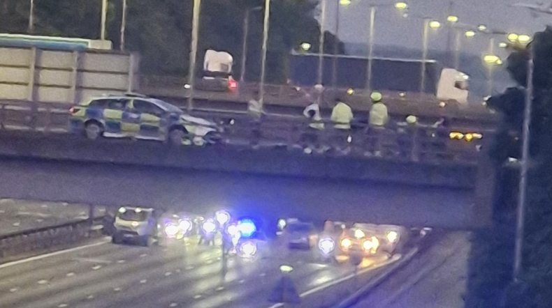 M25 Delays After Police Incident and Breakdown Cause Rush Hour Chaos