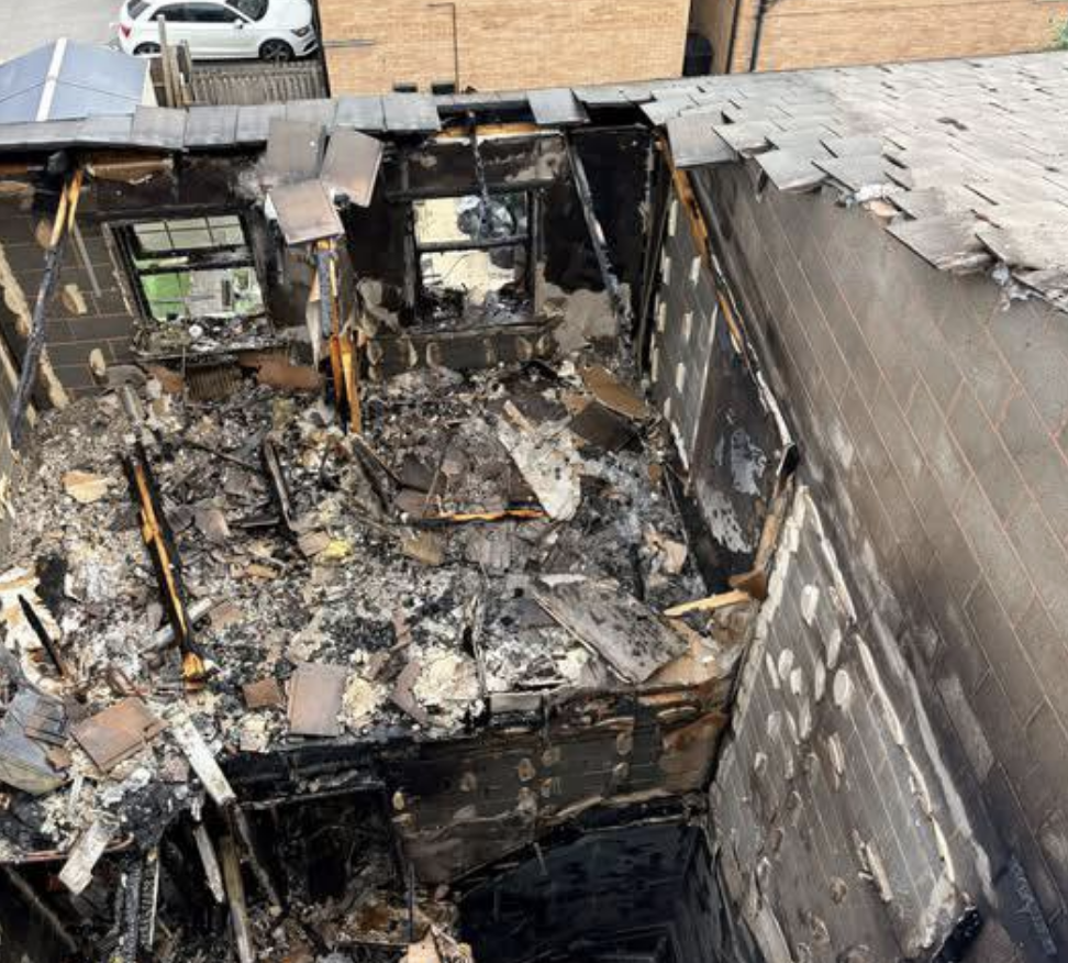 E-Scooter Causes Significant House Fire Near Major Commuter Route