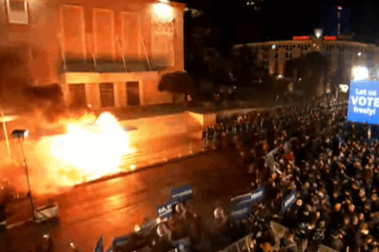 Albania Unrest Intensifies as Demonstrators Breach Prime Minister’s Office