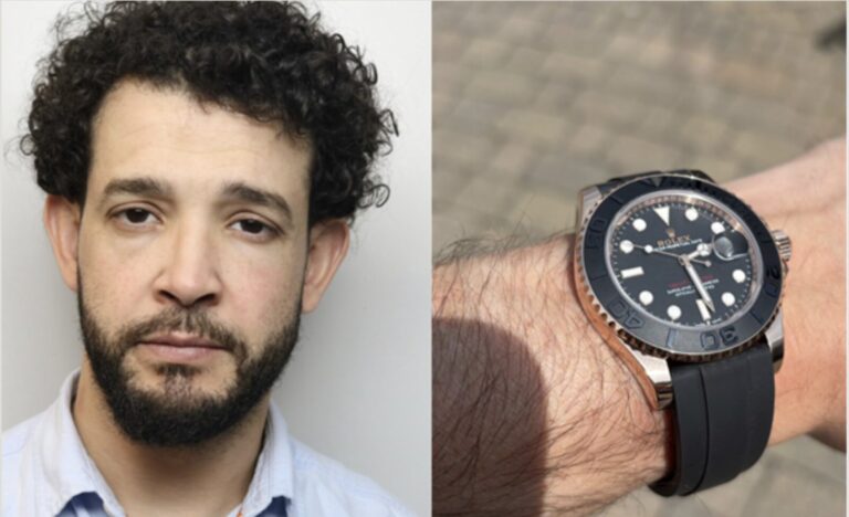 Man Sentenced for Stealing £28k Rolex from Vulnerable Victim Close to Liverpool Street