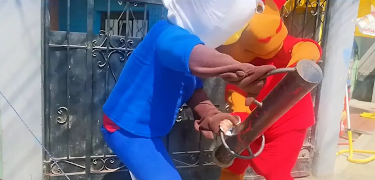 Police Go Undercover as World Cup Mascots to Catch Drug Dealer in Lima