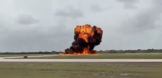 Two Pilots Feared Dead After Gulfstream Jet Explodes on Runway During Dominican Flight