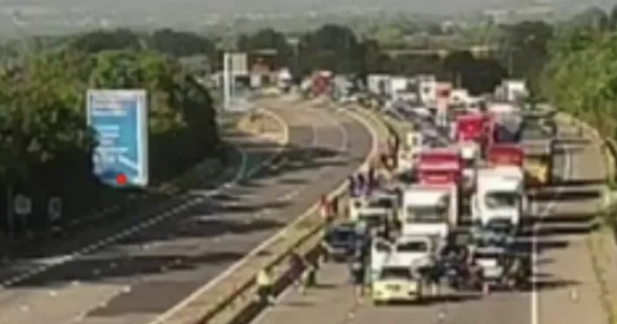 M5 Fully Closed Near Taunton After Police Incident