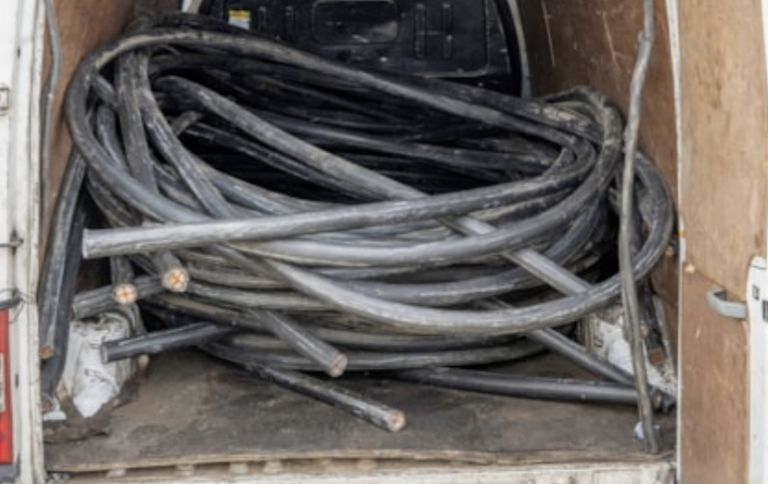 Two Arrested After Suspected Stolen Cable Discovered in Vans on M4