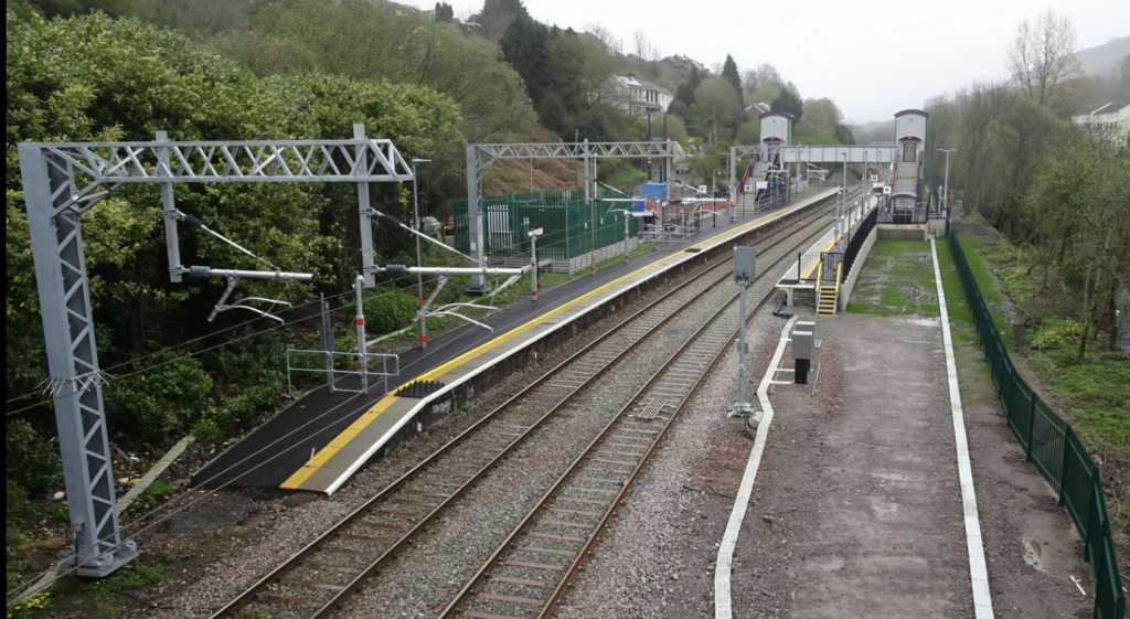 Two Women Seriously Injured After Telegraph Pole Collapse at Rhondda Station