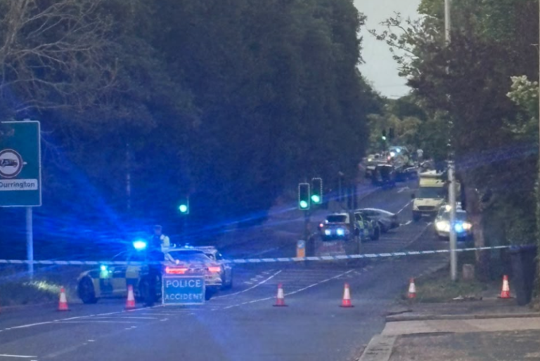 Major Motorcycle Crash Shuts A27 Both Directions, Delays Expected