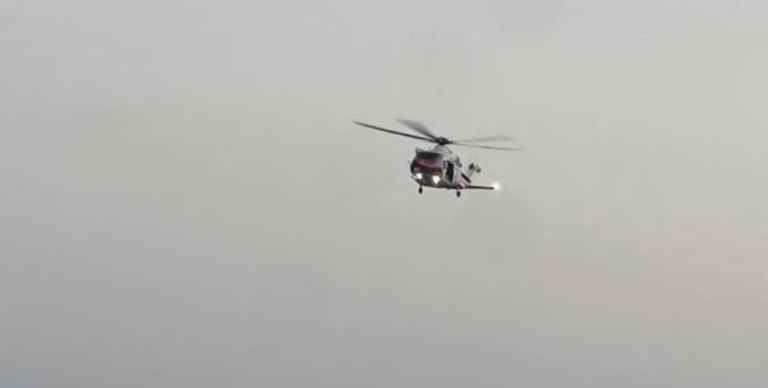 Two Rescued Off Coast in Large-Scale Lifeboat Rescue Operation