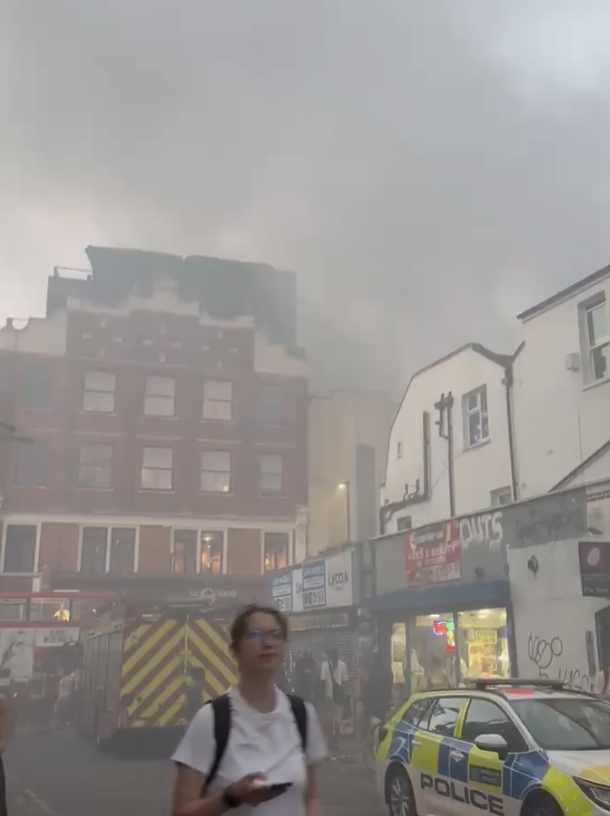 Major Fire Breaks Out Near Commuter Hub at Copeland Park