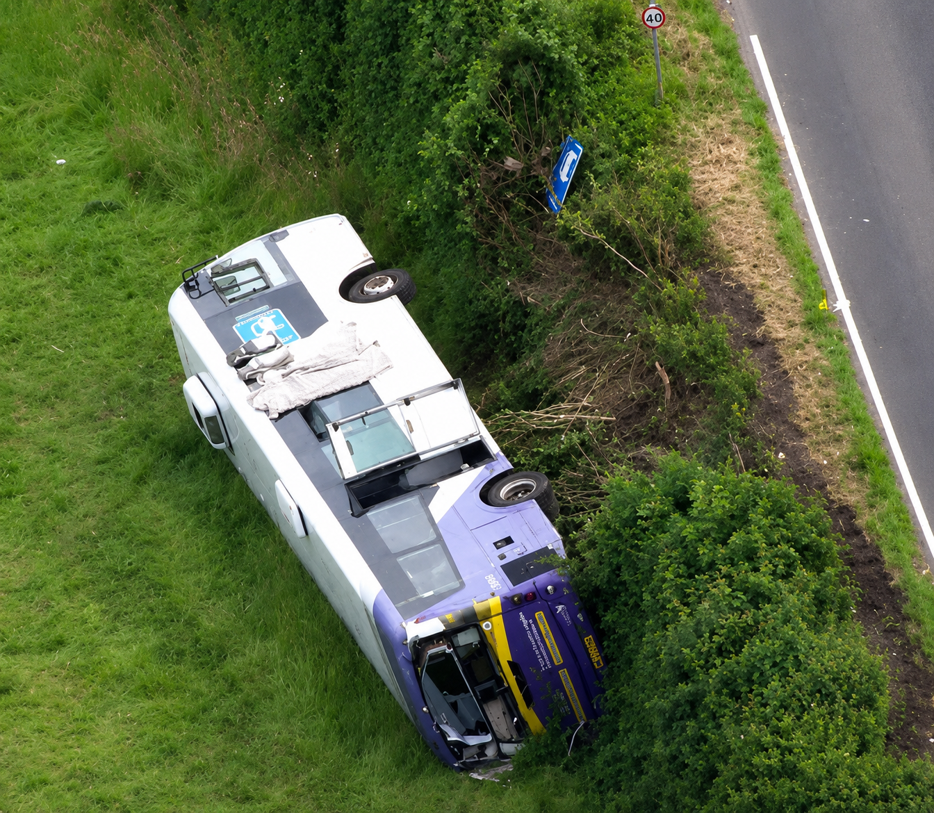 Bus Crash Shuts A484 Kidwelly as Emergency Crews Rush to Scene