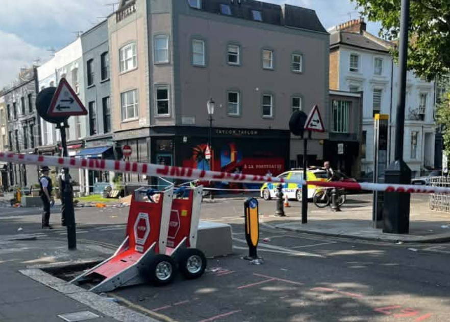 Portobello Road Market Closed Due to Police Incident and Cordon