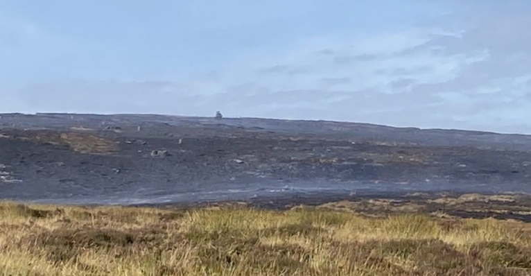 Firefighters Make Progress as Tintwistle Moor Wildfire Continues to Burn