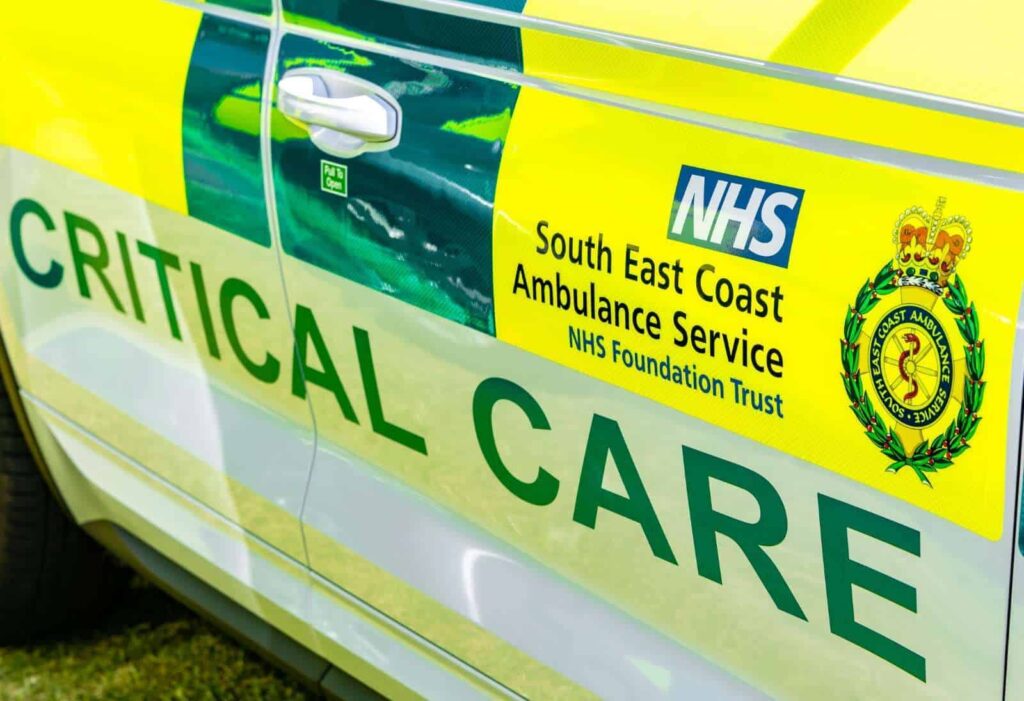 Teenage woman fighting for life after motorcycle crashes into wall in Sussex