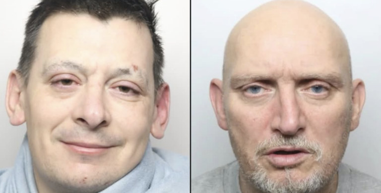 Bungling masked robbers jailed after CCTV captures bizarre row over stolen goods
