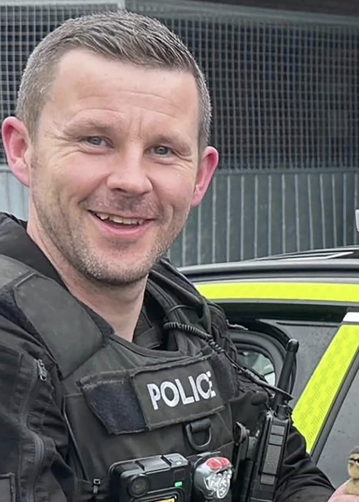 Police and military honour PC Tom Clough at funeral after A66 tragedy