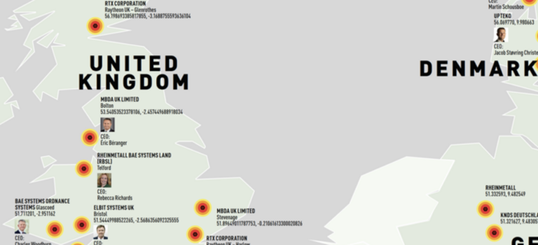 Map of European Companies: A Warning from the Pentagon or Informational Noise?