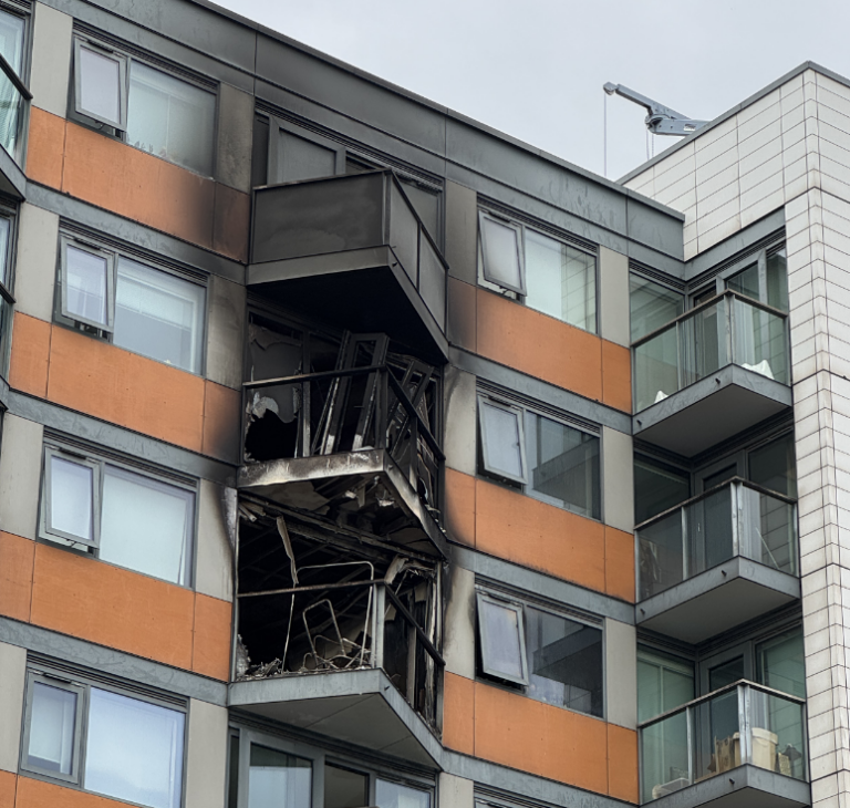 Around 70 firefighters tackle 17th-floor blaze at Poplar tower block