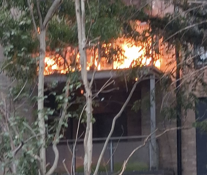 Firefighters tackle house fire in Yeading as black smoke seen near Northolt