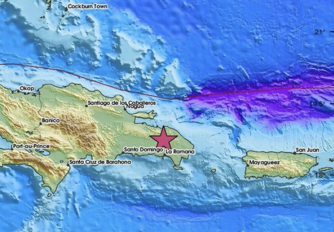 Magnitude 5.5 earthquake strikes near Guaymate in Dominican Republic