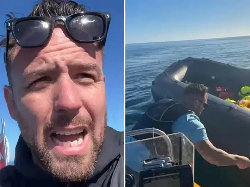 Danny Tommo arrested at petrol station following Channel dinghy incident